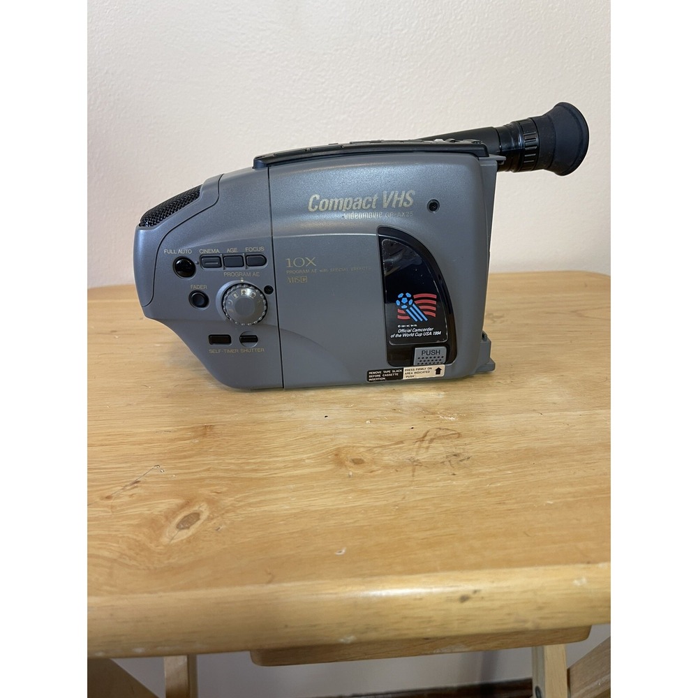 JVC GR-AX25U Videomovie 10X VHSC with‎ Accessories